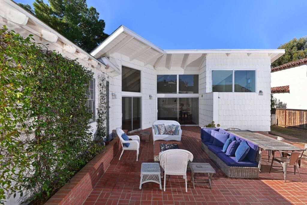 Master Suite is just across the courtyard.