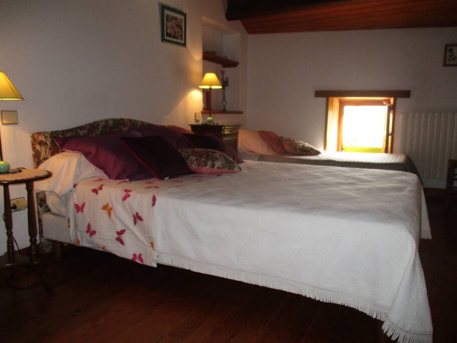 chambre les roses