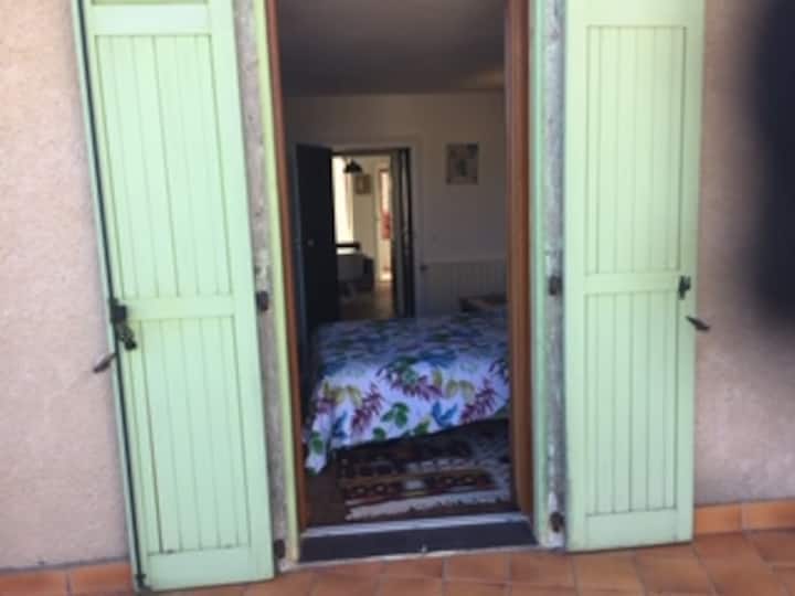 Mwonekano wa chumba cha kulala kutoka kwenye mtaro ...wa 16 m²