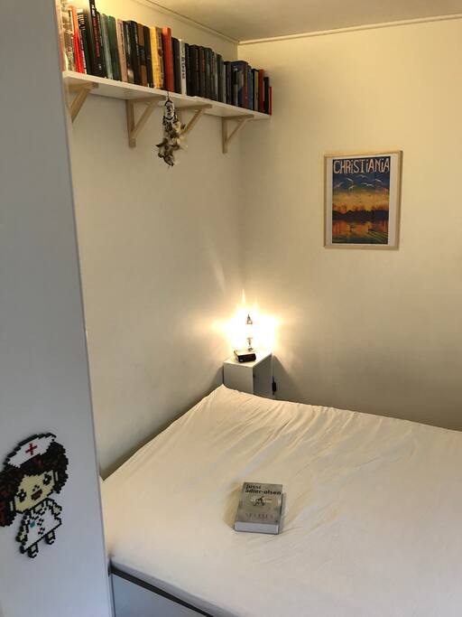 Master bedroom, with double bed 140x200 cm.
