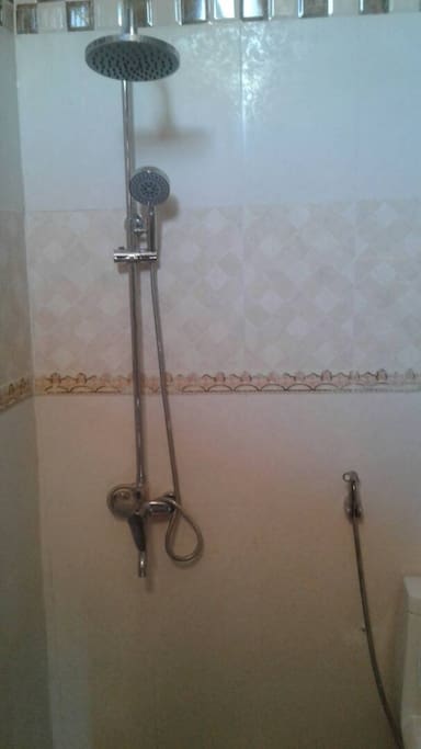 In-room shower