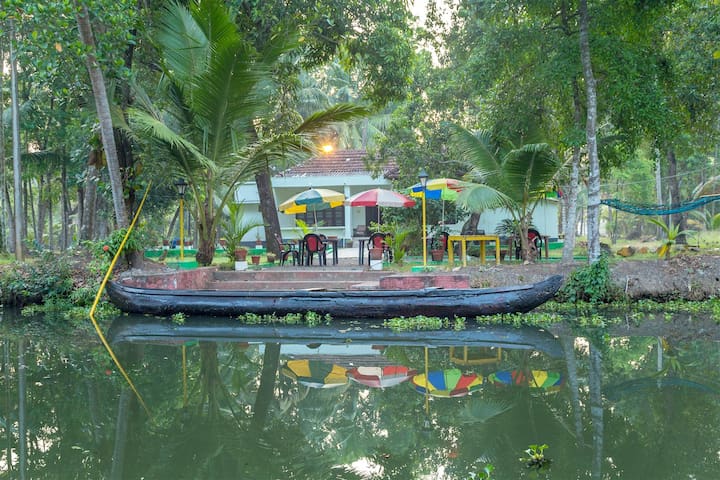 FISHING AND  BOATING AT KUMRAKOM