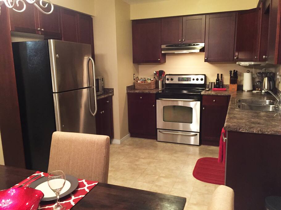 Enjoy cooking in your spacious kitchen