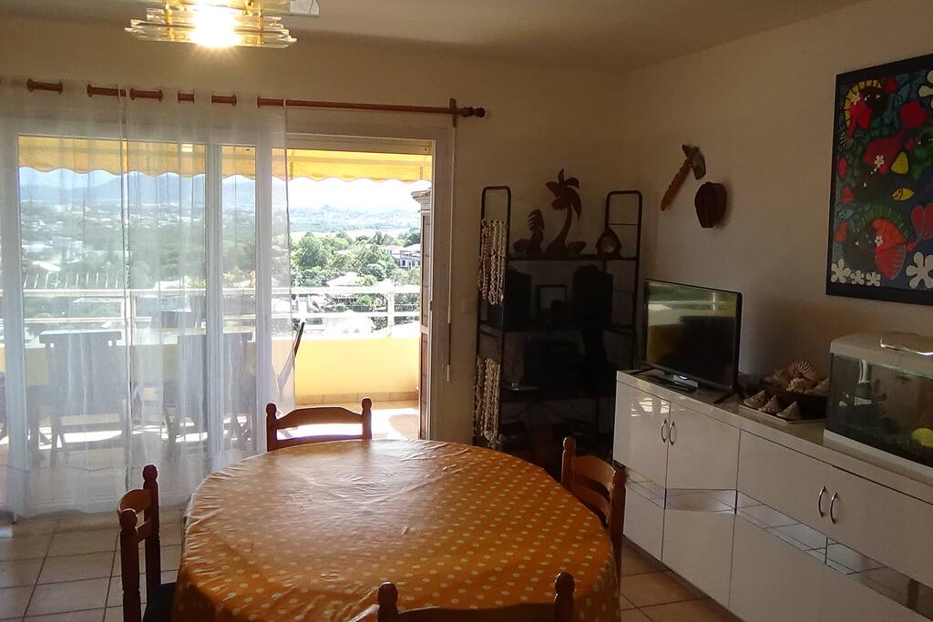 Séjour terrasse vue