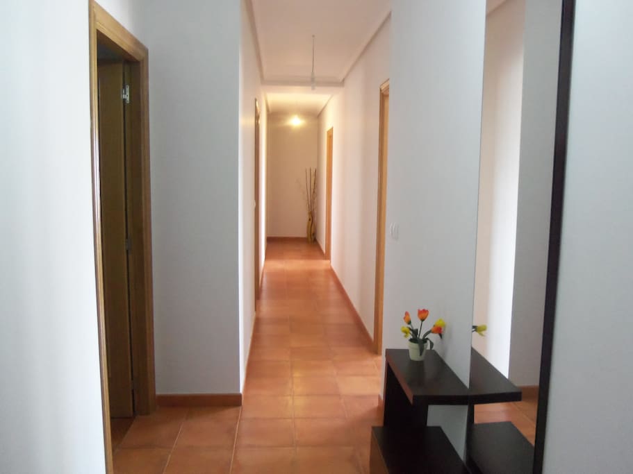 Gran independencia entre habitaciones.