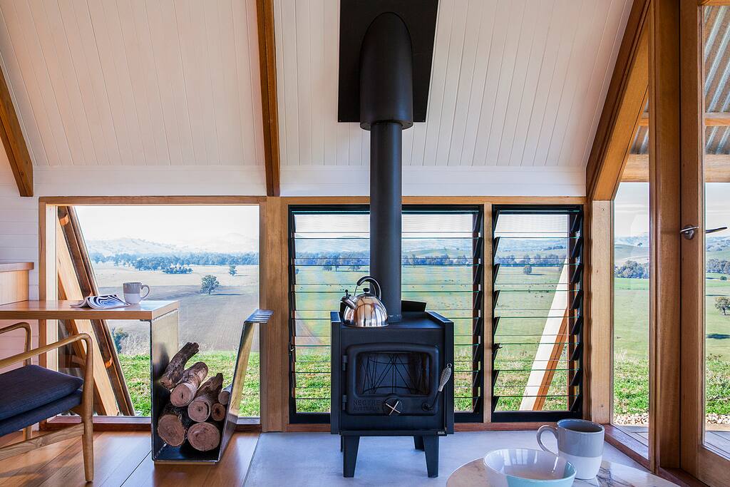 Cosy Fire with a view