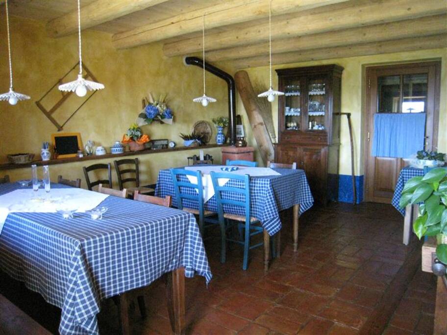 La sala colazioni