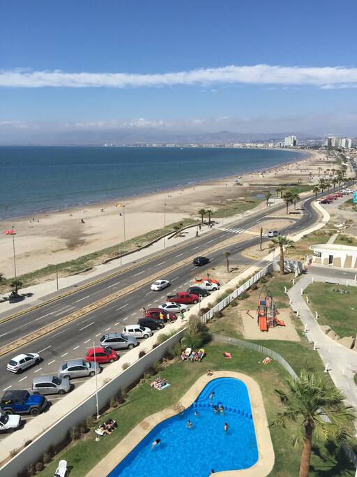 Vista norte a sur desde la terraza