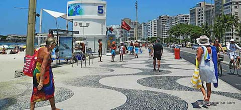 Apartment  ALL Copacabana Beach 4 people Great