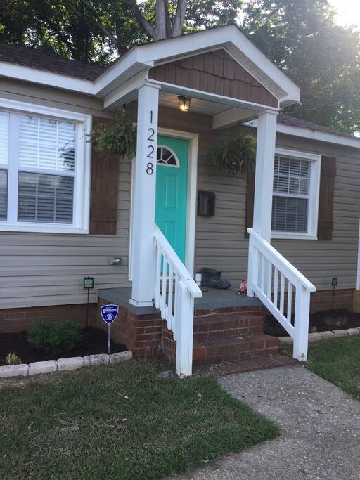 Front of the home