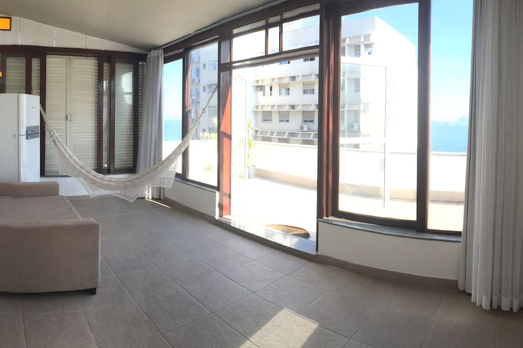 upper level and veranda
