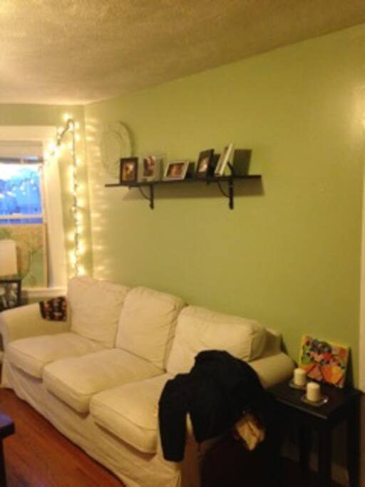 Sunny, spacious living room