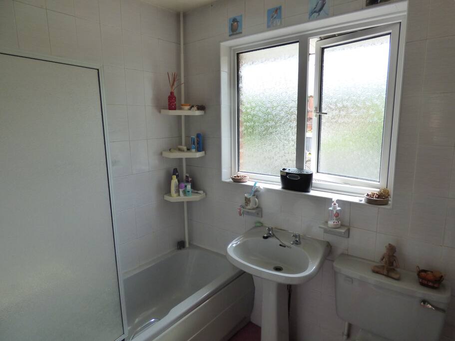 Full sized bath.