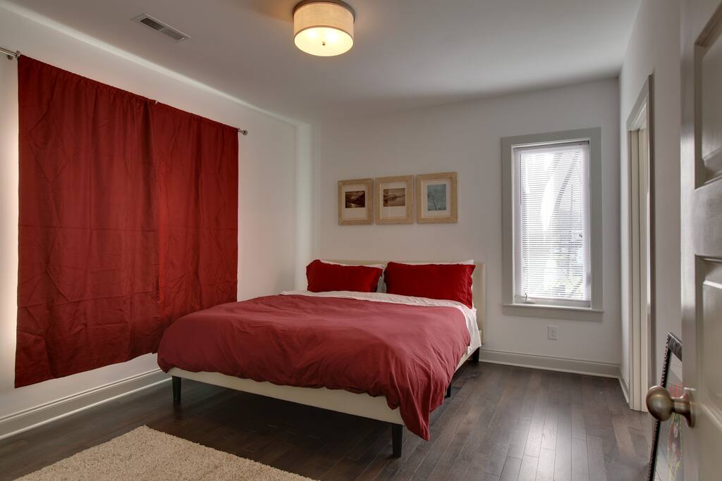 Brand new king bed and mattress.