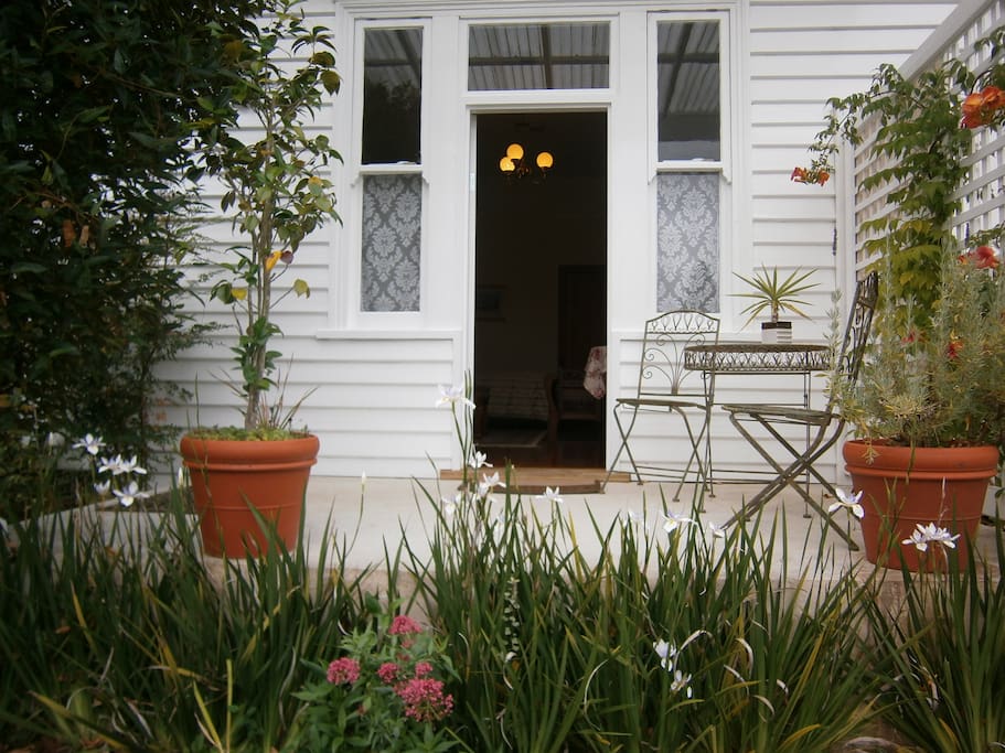 private entrance.