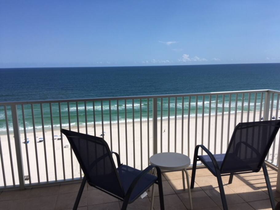 Gulf view from main balcony