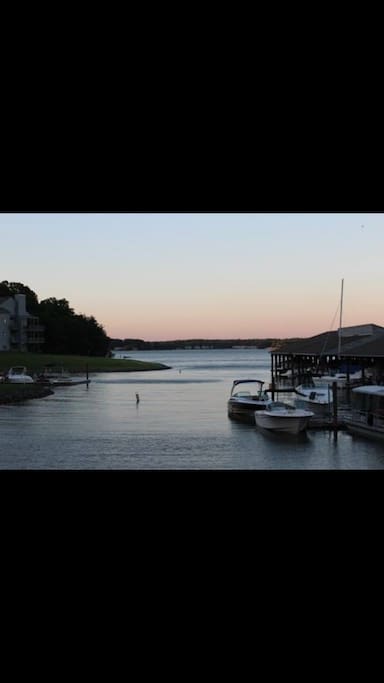 Sunset view off the patio!