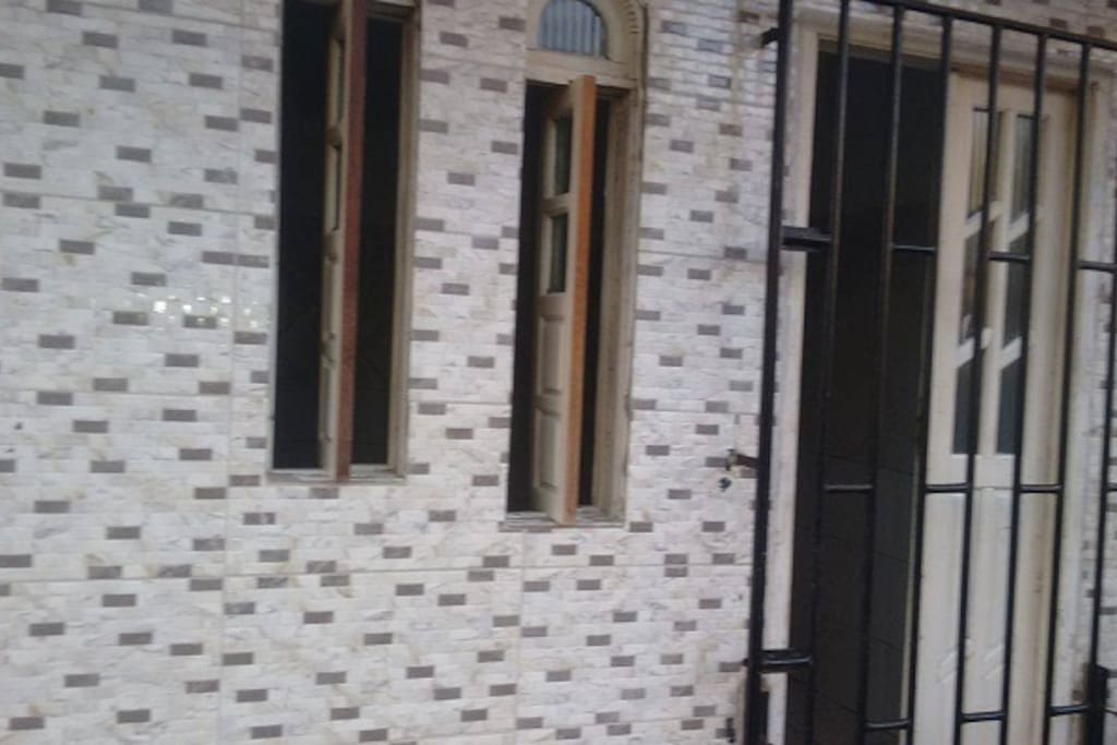 Fachada da casa - parte externa