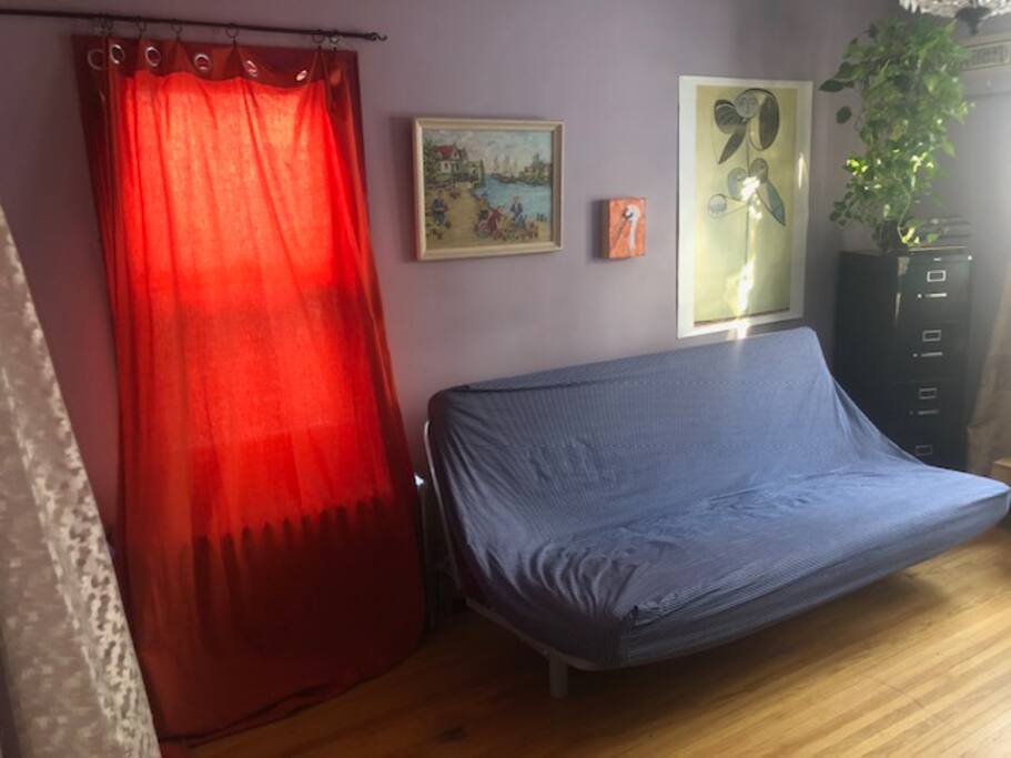 Master bedroom with double bed