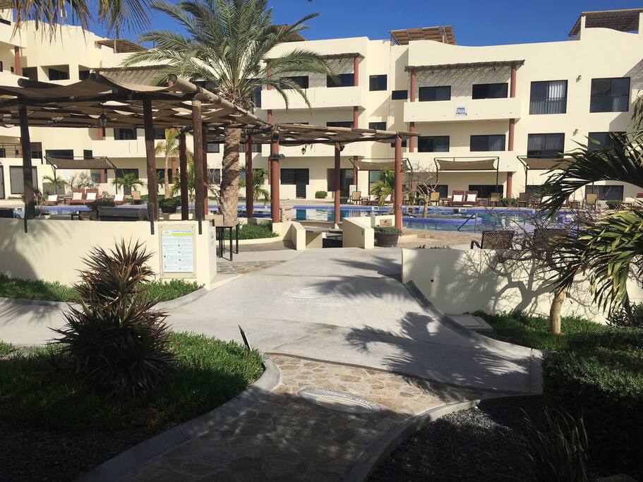 View from patio