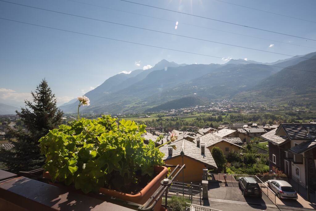 Landscape from the main balcony