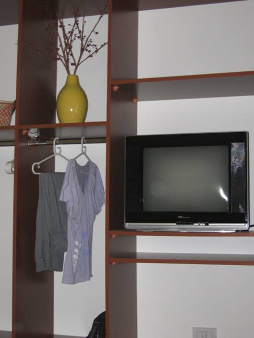Gran espacio para guardado de ropa