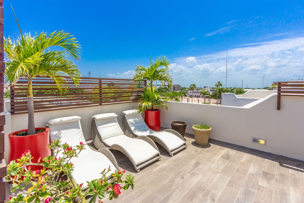 Your own gorgeous PRIVATE patio awaits.