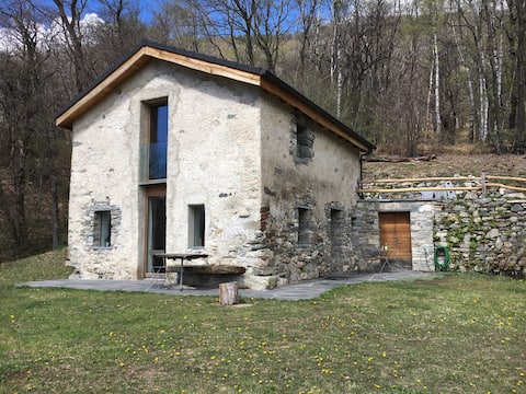 Rustico on an idyllic forest clearing