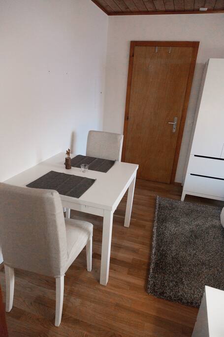 Nice dining table for two