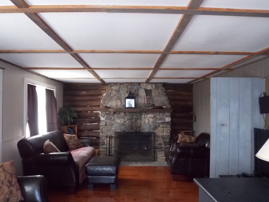 Living Room w/ Fireplace
