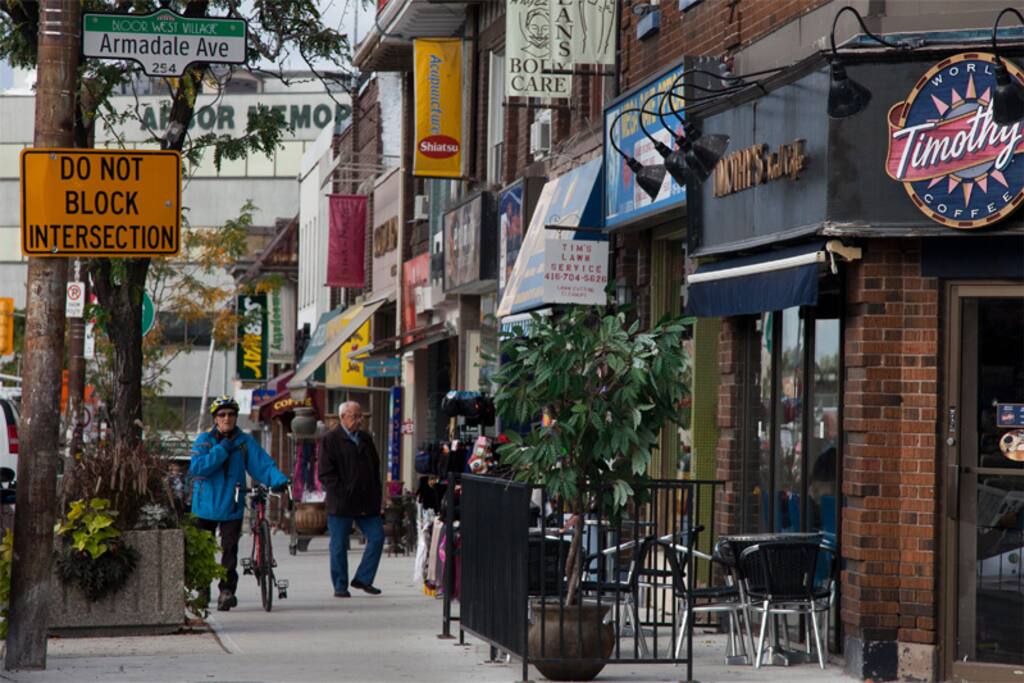 Vibrant Bloor West Village