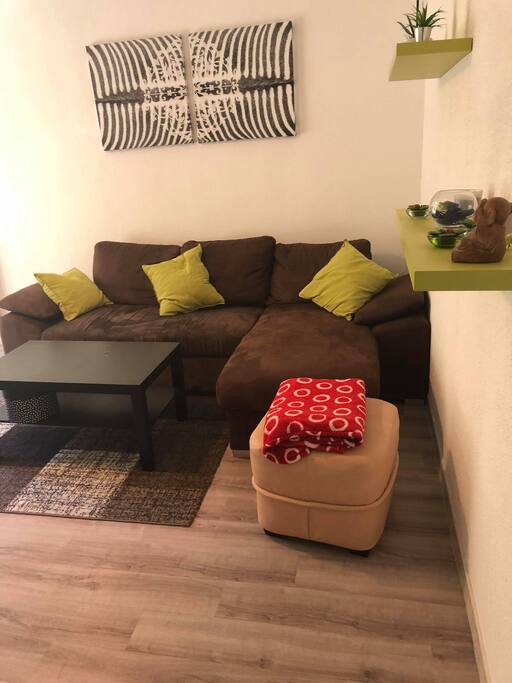 Salon donnant sur un balcon
