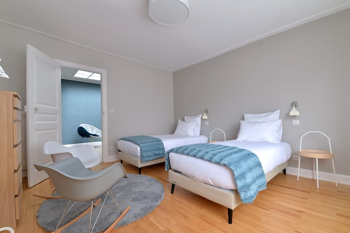 Chambre 2  - 2 lits simples