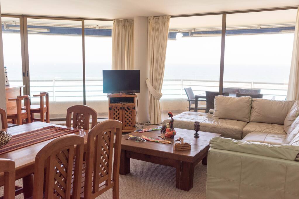 Hermoso departamento con vista al mar
