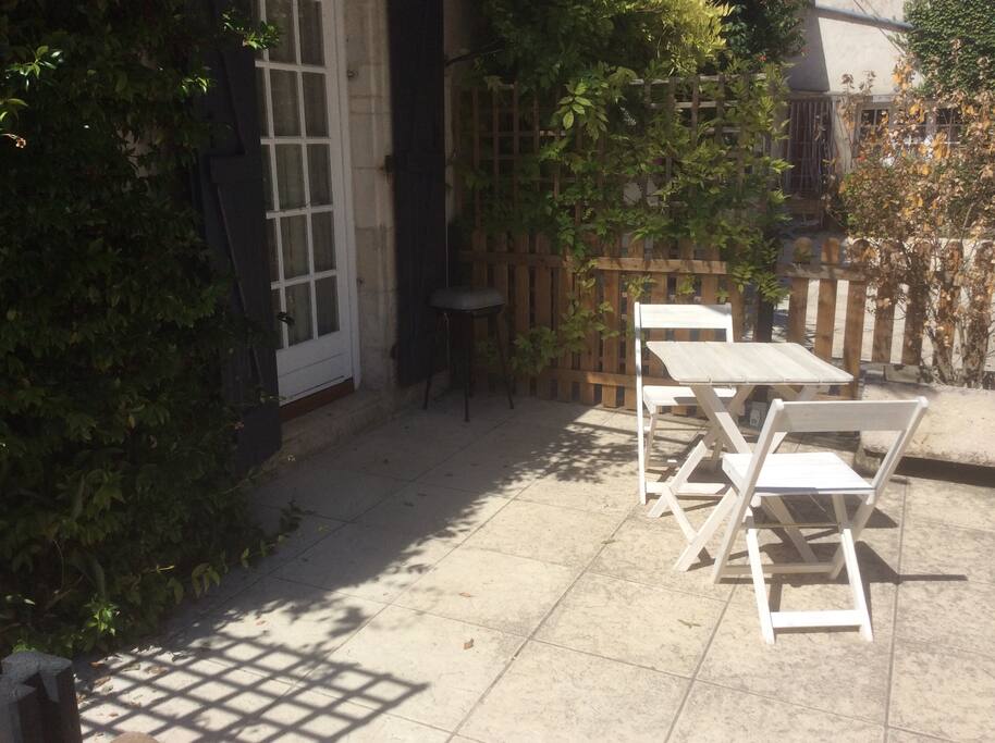 Terrasse privative