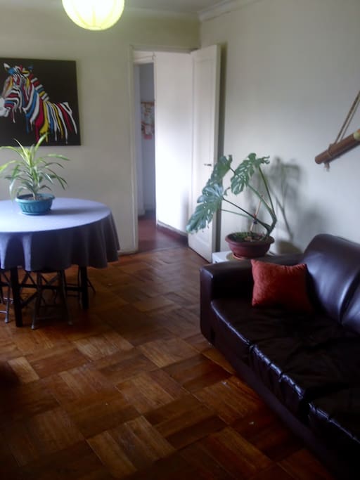 Living and dining room