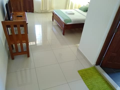 Spacious room with balcony.
WiFi and Pool