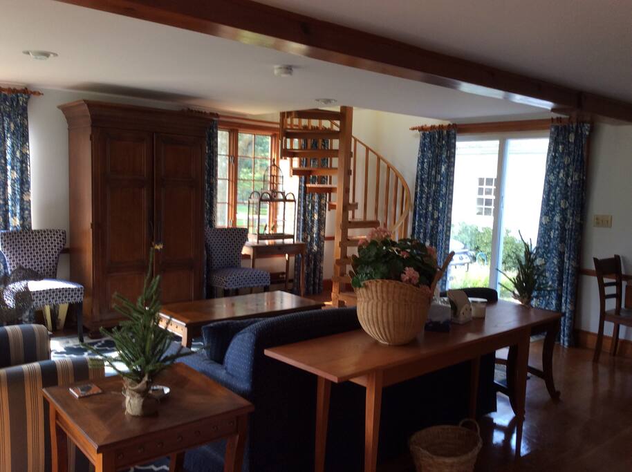 The living room