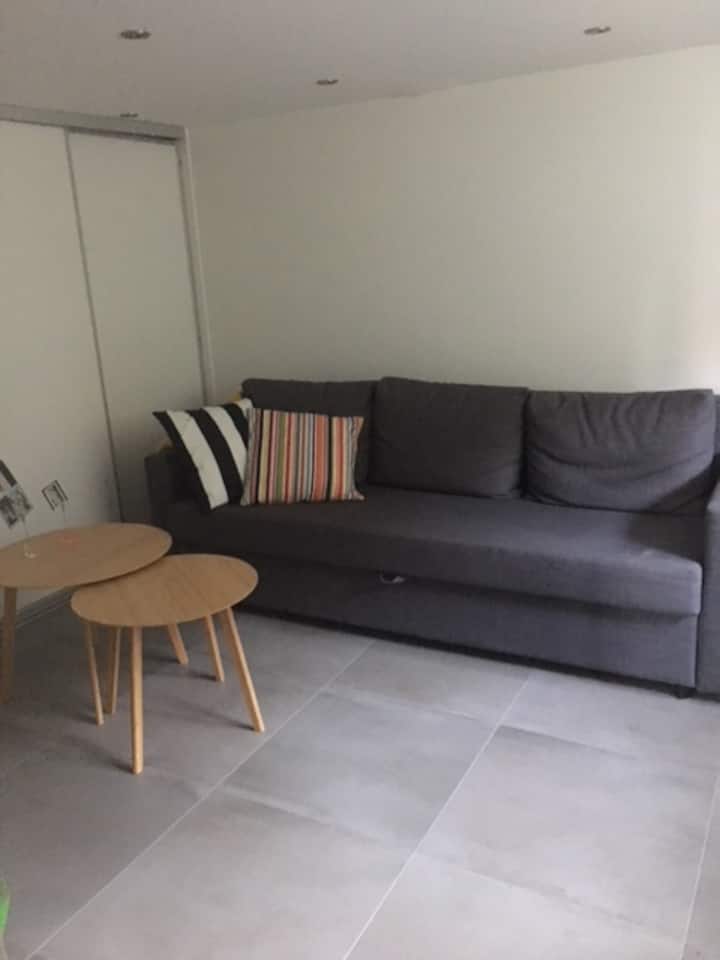 Spálňa s rozkladacou pohovkou 