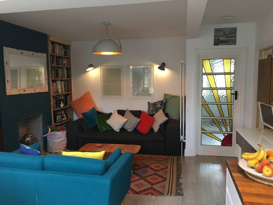 Main living area is open plan