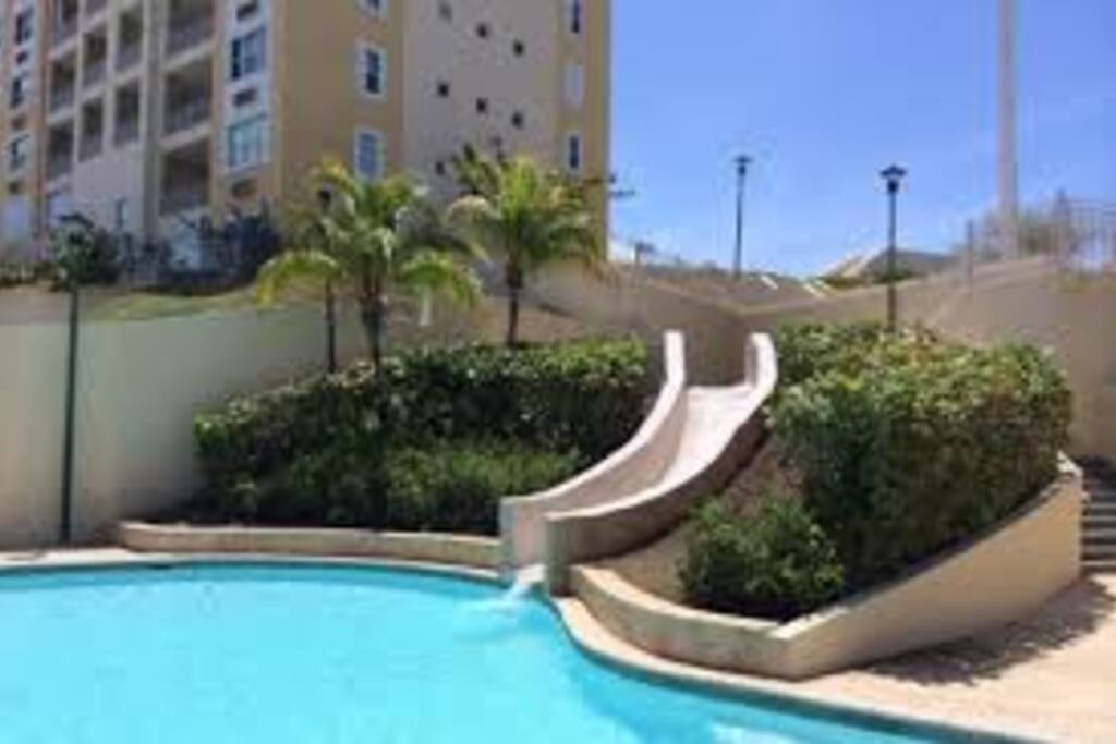 the complex has 3 swiming pools