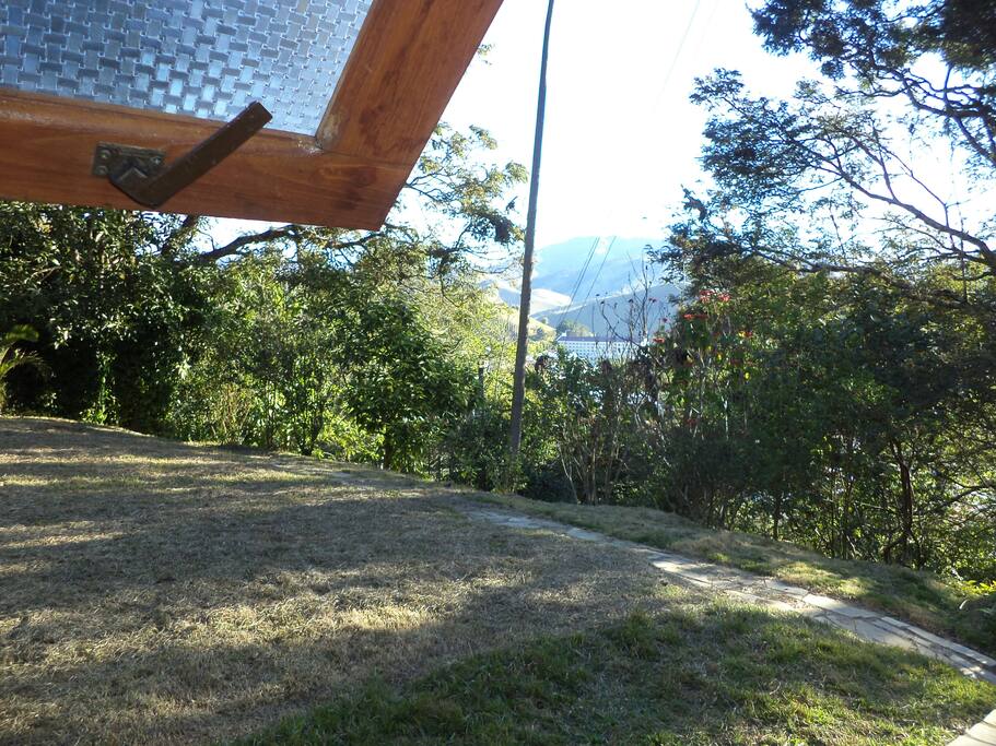 vista da janela do quarto