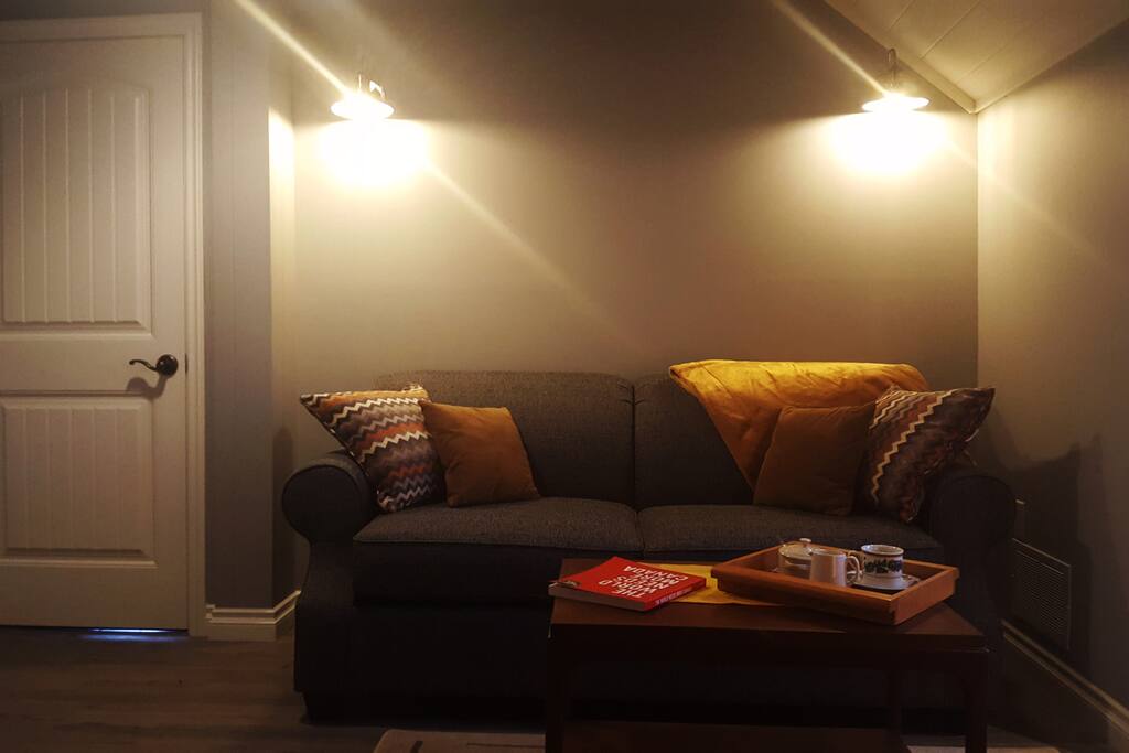 Comfortable Sitting Room also has Pull Out Double Bed
