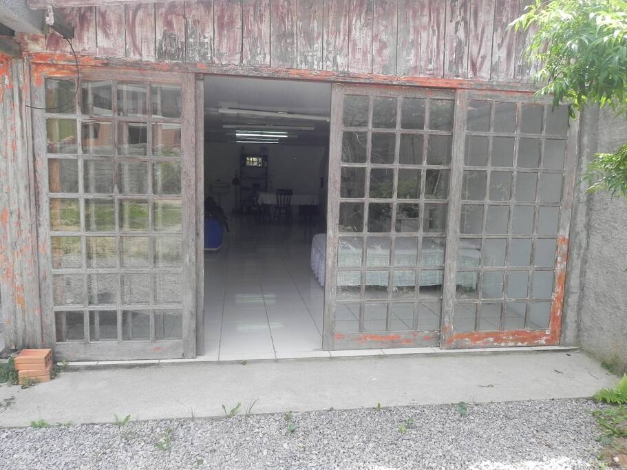 Entrada do Hostel