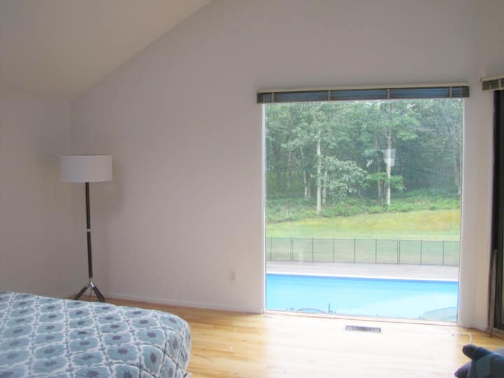 วิวจากห้องนอนใหญ่