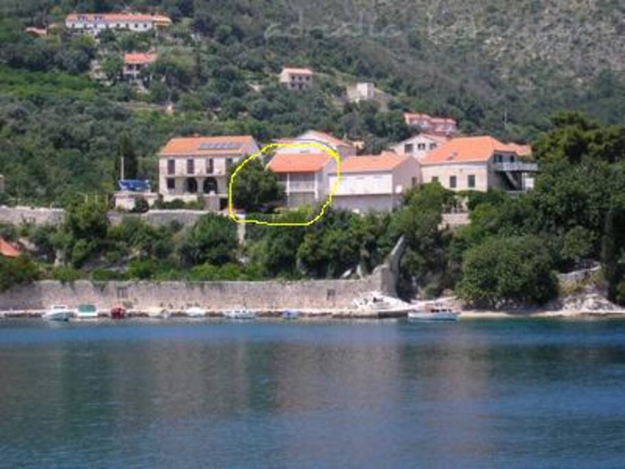 kuća i plaža