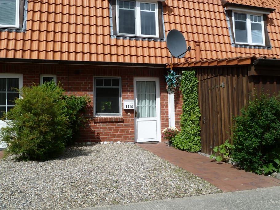 Ferienhaus mit Fahradschuppen