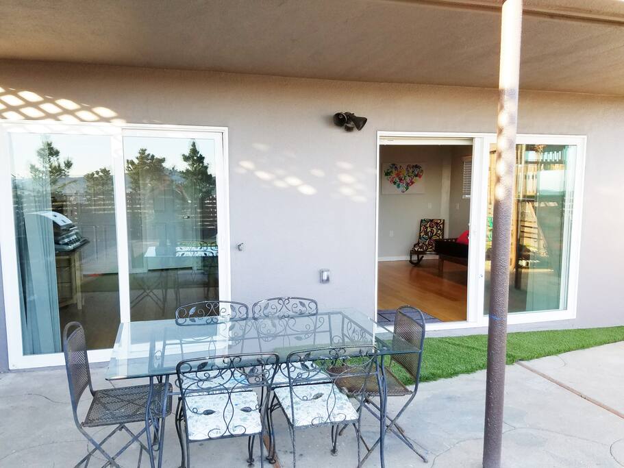 Outside table