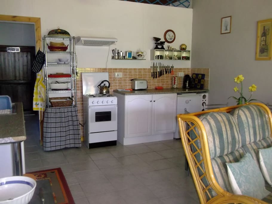 Fully equipped kitchen