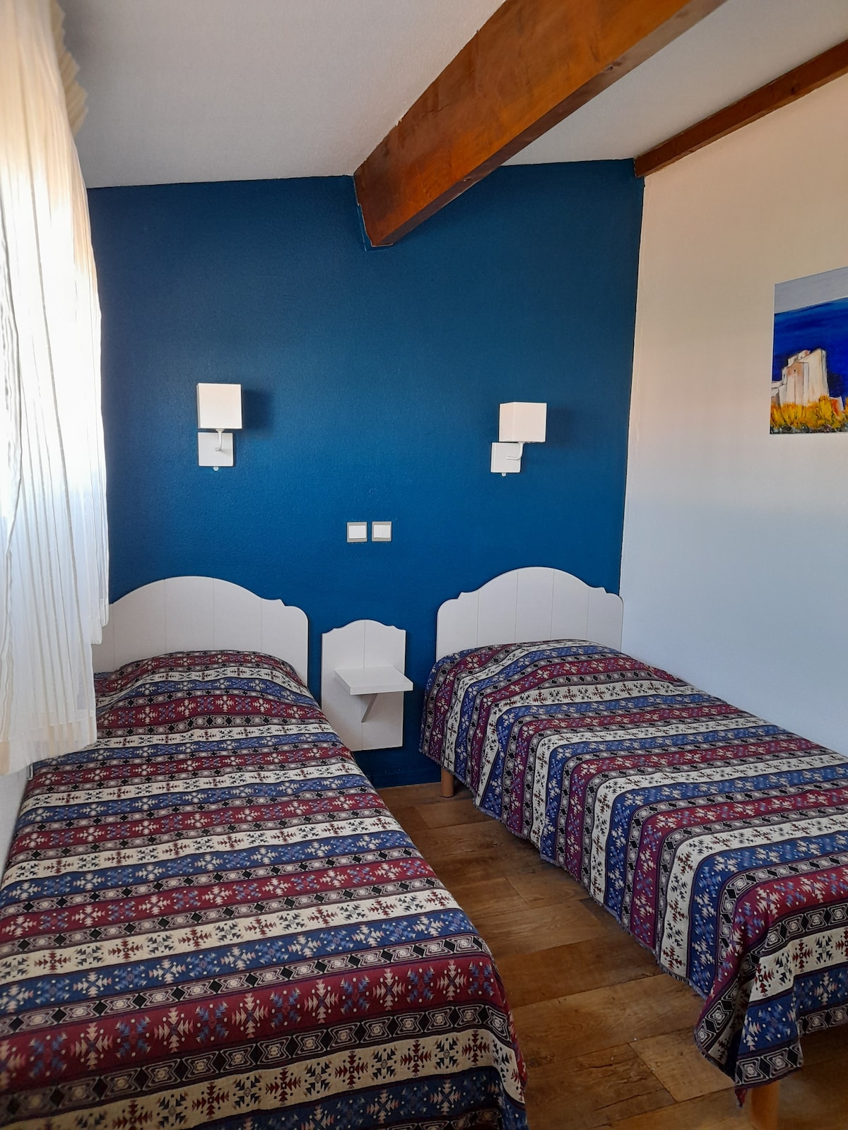 Slaapkamer 2 met airconditioning 